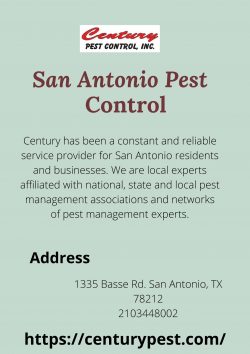 San Antonio Pest Control – Century Pest Control