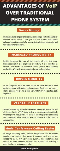 Advantages Of VoIP Over Traditional Phone System