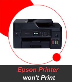 Epson Printer Won’t Print