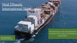 Neal Elbaum – International Shipping Agent