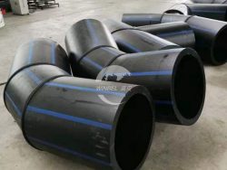 Big Diameter HDPE Pipe Fittings 710mm 800mm 900mm 1000mm 45°Elbow