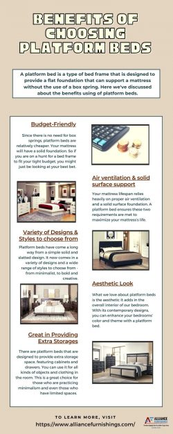 Benefits Of Choosing Platform Beds