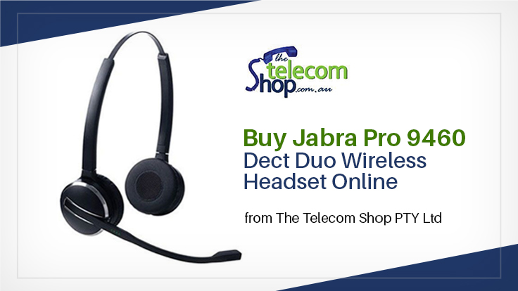 Buy Jabra Pro 9460 Dect Duo Wireless Headset Online from The Telecom Shop PTY Ltd