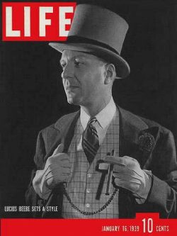 Life Magazine, January 16, 1939 – Lucius Beebe