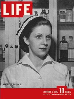 Life Magazine, January 5, 1942 – Nursing shortage