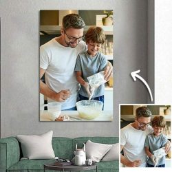 Custom Photo Wall Art Painting Canvas – 50*70cm