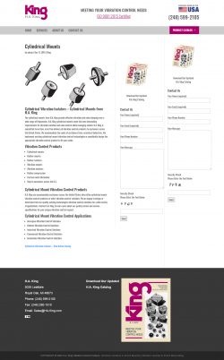 Cylindrical Mounts