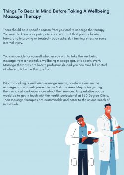 well being massage of 360 degree clinic