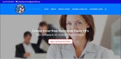 Error-free electronic form i-9