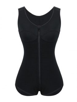 FeelinGirl Best Shapewear For Dresses Gridle Slimming Bodysuit