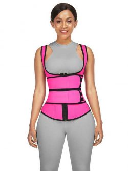 FeelinGirl Neoprene Cami Shaper Double Compression Waist Trimmer Vest