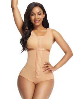 FeelinGirl Plus Size Firm Control Thong Shapewear Bodysuit For Women