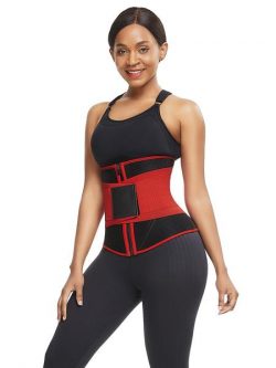 FeelinGirl Zip Up Neoprene Gym Waist Trainer For Weight Loss