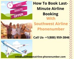 How To Book Last-Minute Airline Booking- Southwest Airline Phonenumber