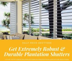 Robust & Durable Plantation Shutters