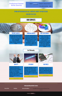 Professional cv writing service