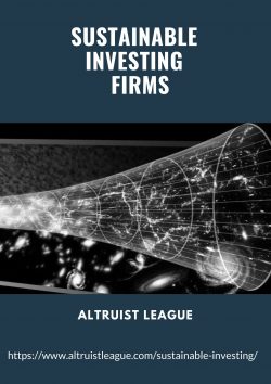 Sustainable Investing Firms – Altruist League