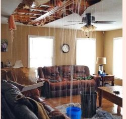 Water damage restoration