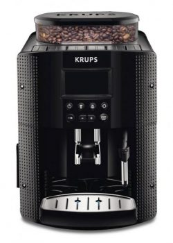 KRUPS FULLY AUTOMATIC COFFEE MACHINE EA815070 (1450 WATT, 1.8 LITRES, 15 BAR, LC DISPLAY, CAPPUC ...