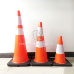 PVC Traffic Cone With Black Base