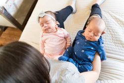 Telling Identical Twin Babies Apart