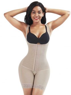 FeelinGirl Full Body Shaper With Hooks | Slimming Bodysuit Shapewear