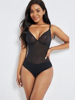 FeelinGirl Thong Shapewear Bodysuit Flatten Stomach Everyday