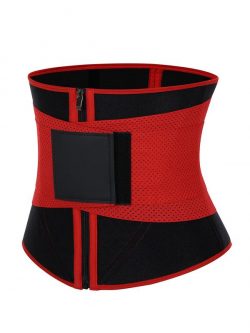 FeelinGirl Zip Up Neoprene Gym Waist Trainer For Weight Loss