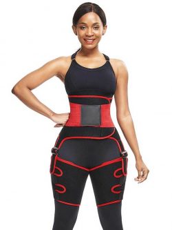 High Waist Neoprene Waist Trimmer | Thigh Sculptor | FeelinGirl