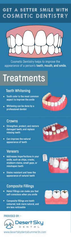 Get the Healthy and Beautiful Smile with Cosmetic Dentistry in Summerlin Las Vegas, NV