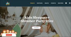 Kids slumber party