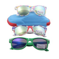 Kids Unbreakable Mirror Square Sunglasses