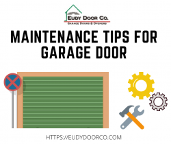 Maintenance Tips For Garage Door