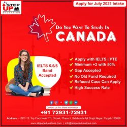 CANADA Student Visa with IELTS 5.5/5 Band