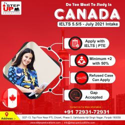 CANADA Student Visa with IELTS 5.5/5 Band