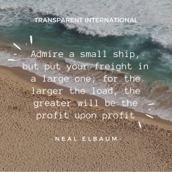 Neal Elbaum- Transparent International- Shipping Professional