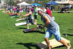 Cornhole game for sale: Made by proud Americans for proud Americans