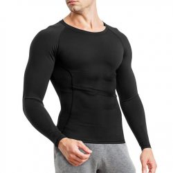 Junlan Men Slimming Compression Long Sleeve