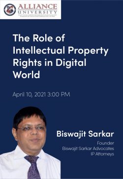 Intellectual property rights in Digital World – Biswajit Sarkar