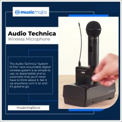 Best audio technica wireless microphone in Dubai- MusicMajlis