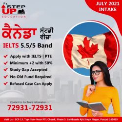 CANADA Student Visa with IELTS 5.5/5 Band