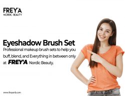 Eyeshadow Brush Set | FREY’A Nordic Beauty