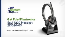 Get Poly/Plantronics Savi 7220 Headset 213020-03 from The Telecom Shop PTY Ltd