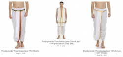 Readymade Panchakacham Dhoti