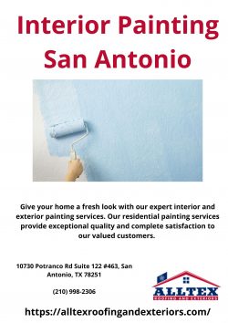 Interior Painting San Antonio – AllTex Roofing and Exteriors