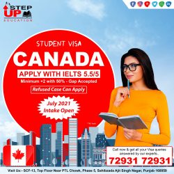 CANADA Student Visa with IELTS 5.5/5 Band