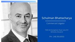 Schulman Bhattacharya | Commercial litigator