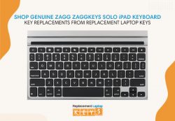 Shop Genuine Zagg ZaggKeys SOLO iPad Keyboard Key Replacements from Replacement Laptop Keys