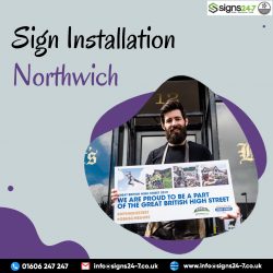 Sign Installation Northwich