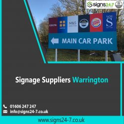 Signage Suppliers Warrington